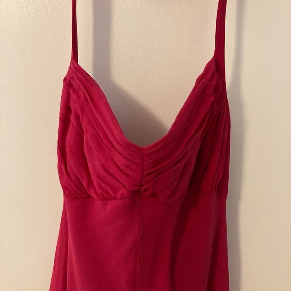 Donna Ricco New York - Pink Flowy Elegant Halter Dress - Size 14 - Picture 3 of 11